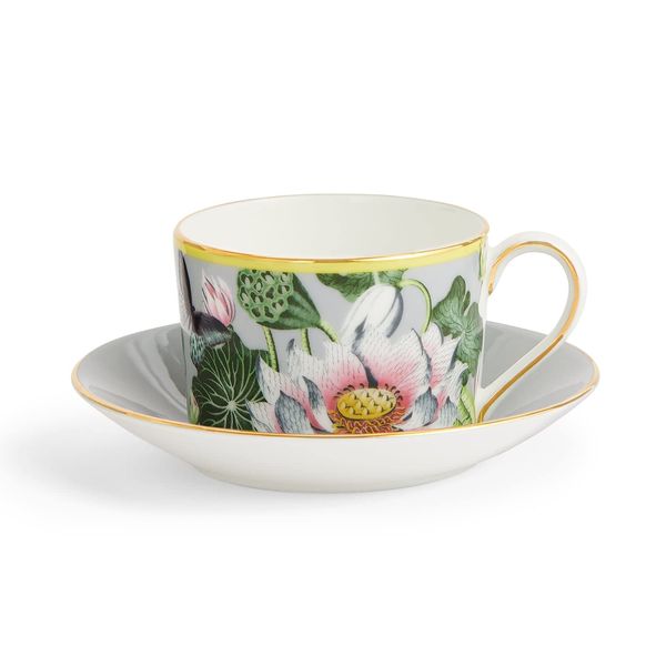 Wedgwood Wanderlust Water Lily Tea Cup & Saucer Imperial 6.8 fl oz (200 ml) 1061858