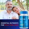 Alphacur Advanced Nerve Support Formula Maximum Strength Vitamin 60 Capsules