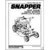Snapper Rear Engine Riding Mower Series 4,5,6 (& Later)