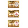 1000 Pieces Scratch Off Sticker Round Labels (Silver, 1 x 1 Inch Circle)