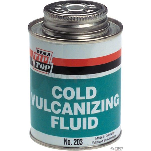 Rema Tip Top Vulcanizing Fluid, 8oz Brush can ORM-D - 203F