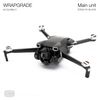 WRAPGRADE Skin Stickers compatible with DJI Mini 3 | Main Unit (STEALTH BLACK)
