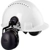 3M Peltor X5P3 35 dB Helmet Mounted Earmuffs - Black