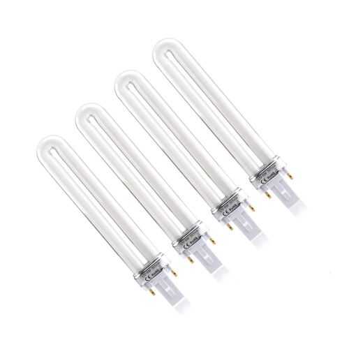 XICHEN 4 PCS/Set Light Bulbs Replacement 9W UV 365nm Lamp Bulb Tube for Nail Art Dryer UV Lamp Light