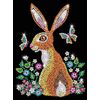 Sequin Art 1827 Hare Craft Project from The Blue Range 28 x 37 cm