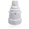 Spares2go Water Nozzle Assembly compatible with Beko Fridge Freezer