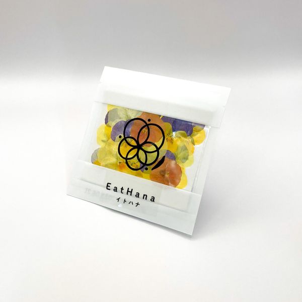 Indoor Cultivation: EatHana Edible Flower Honey Yellow (20 Wheels)] EatHana Edible Flowers, Dried Pressed Flowers, Permanent, Handmade Sweets, Topping, Decoration, Fifteen Nights, Moon Viewing, Birthday, Celebration