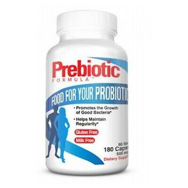 Prebiotic Formula  180 Caps By Health Plus