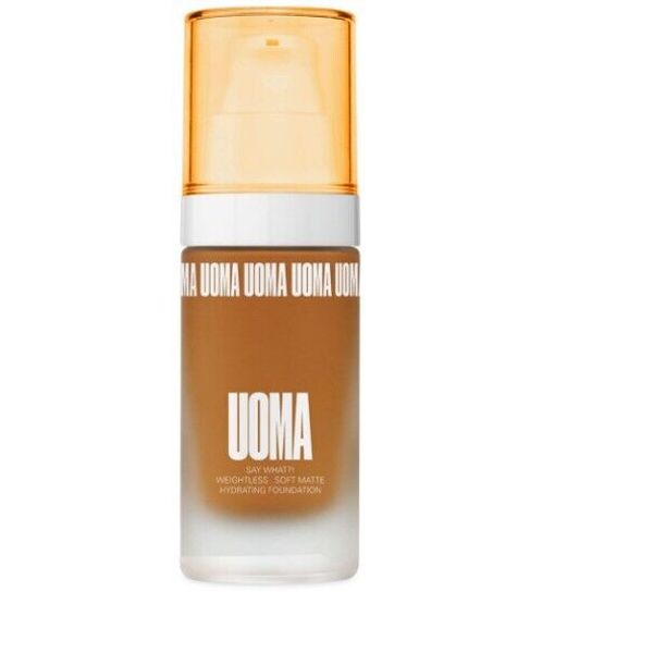 Uoma Beauty Say What? Foundation Brown Sugar T1W NIB Skincare Foundation