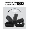OutdoorMaster Ski Goggles Case, Hard EVA Snow Goggles Box, 18 x 13 x 8 cm, black