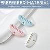 20pcs Plastic Toothpaste Squeezer 4-Color Toothpaste Tube Squeezer Cute Plastic Tube Squeezer Bracket, Multi Functional Toothpaste Squeezer, Used for Squeezing Residual Cleansing Milk Cosmetics