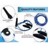 LiftAid Shoulder Pulley for Physical Therapy with Exercise Guide - Blue 