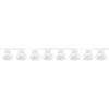 Tissue Bell Streamer (white) Party Accessory  (1 count) (1/Pkg)