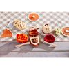 Mud Pie Acorn Pie Mold Set Kitchen Accessories, Brown