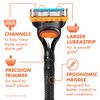 Gillette Fusion5 Men?s Razor Handle + 1 Blade Refill