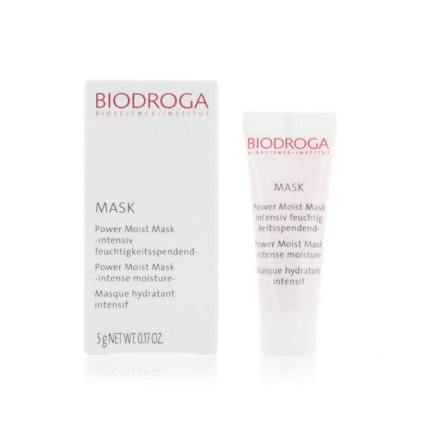 Biodroga Mask Power Moist Mask 5 Samples NEW FAST SHIP