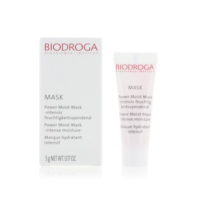 Biodroga Mask Power Moist Mask 5 Samples NEW FAST SHIP