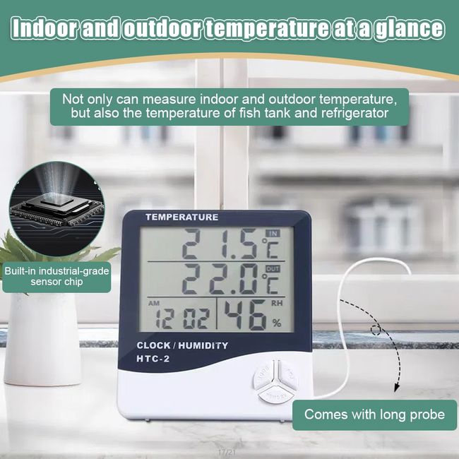 Outdoor Temperature Thermometer, Outdoor Temperature Measures