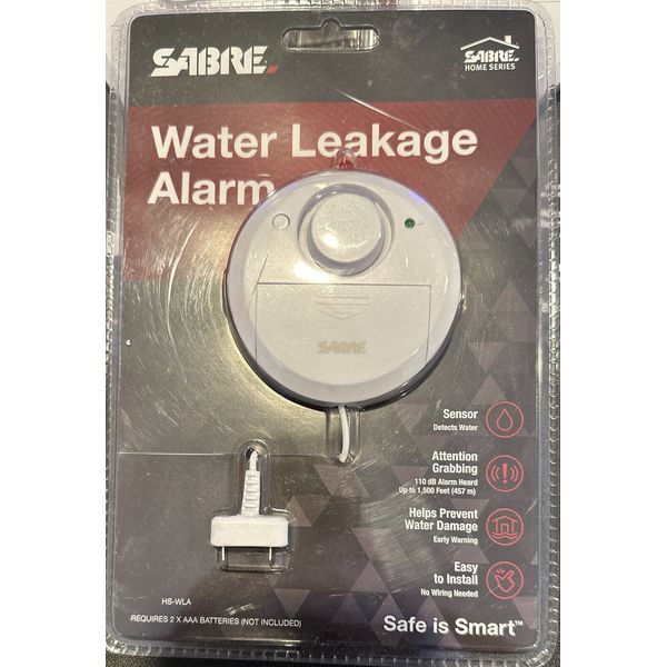 Sabre HS-WLA Plastic White Water Leakage Alarm