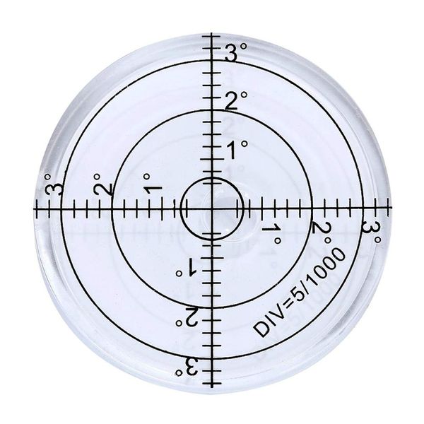 r_planning Level Analog Level Tilt Measuring Round White