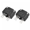 sourcing map Circuit Overload Protector 4A AC125/250V DC32V Automatic Reset Thermal Circuit Breaker 2pcs