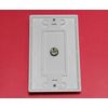 All White 7/8" Knob & Decora wall plate for Impedance Matching Volume