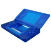 eXtremeRate ds Lite Compatible with Custom Replacement Shell Clear Material, Replacement Buttons, Screen Lens Compatible with Nintendo DS Light (Clear Blue)