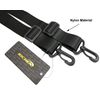 RICHEN Replacement Shoulder Strap Adjustable Luggage/Laptop/Camera Bag Strap with Swivel Hook,Pack of 2,Black