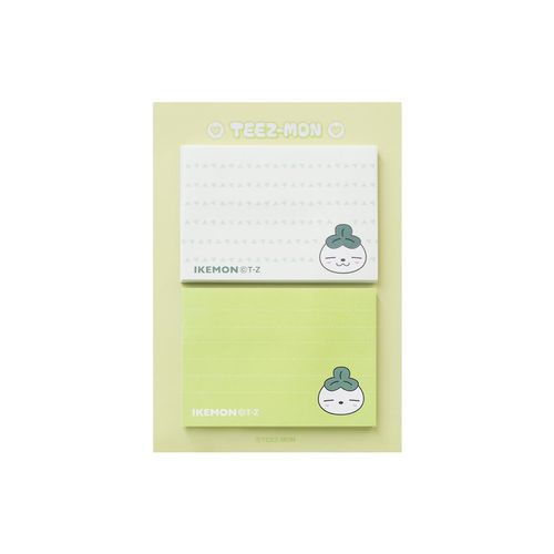 Solomon Shoji TEEZ-MON Sticky Notes Sticky Memo Notepad Post-it Stationery Character Cute Official (IKEMON)