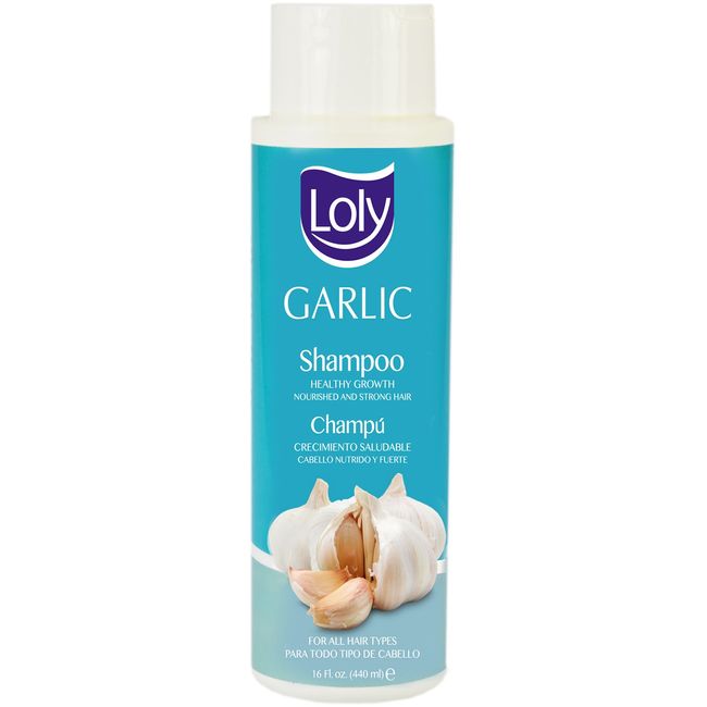 Loly Garlic Shampoo Unscented 16 OZ