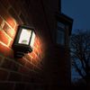HiSPEC Half Lantern LED Lights: Twin Packs (Black, with PIR Sensor: Single Pack)