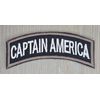 CAPTAIN AMERICA NAME TAG ROCKER ARC TAB HOOK SWAT TACTICAL MORALE PATCH
