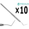 10× Dental Probe UNC 15 Color Coded Periodontal Diagnostic UPGRADED Instruments