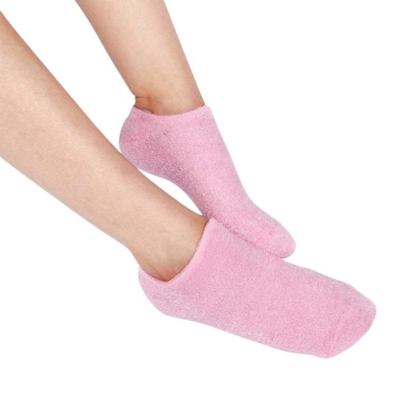 Sun&Sia ZENC10 Spa Socks, Cotton, Pink, One Size
