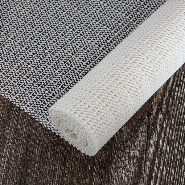 wohomuke Anti-Slip Rug Underlay Rug Pad Gripper Area Rug Pads Multipurpose Non Slip Mat for Tiles Mattress Sofa Cushion(White,40x120cm)