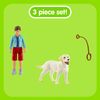 Schleich 42478 Farm World Walking with Labrador Retriever