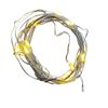 Fachhandel Plus Micro LED Wire Fairy Lights with 20 LEDs Timer Function Indoor Battery Operated