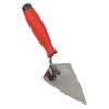 Sealey Stainless Steel Sharp Pointing Trowel - Rubber Handle 140mm - T1222