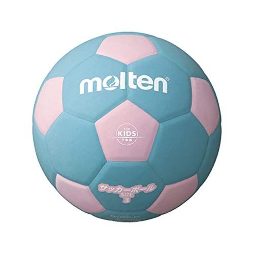 Molten F3S2200-PC Soccer Ball 2200 Lightweight No. 3 Pink x Cyan