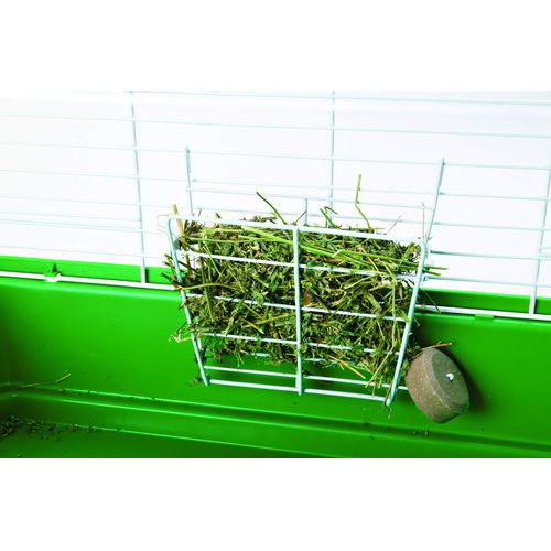 Pet Lodge® Wire Hay Rack | Hay & Grass Feeder | Manger for Rabbit, Hamster, Guinea Pig, Chinchilla, Ferret, & Other Small Animals
