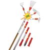'WOLF-Garten 71AAA011650 Draw Hoe Multi Star Tap M 15 "NEU2018 Red 27 x 15 x 10 cm