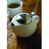 Service Ideas TPC10WH Teapot, Ceramic, 10 oz., Round, White