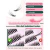Siligli 7 Pair Mixed Natural Lashes - 13-16mm DIY Pre-mapped Left&Right Lash Extensions