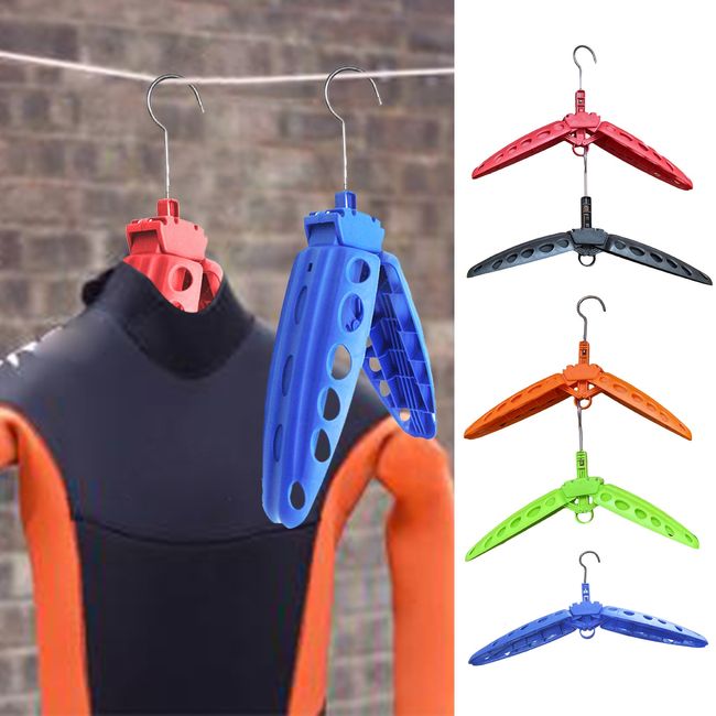 Scuba Dive 2 HANGERS BIG, THICK Durable Wetsuit Hanger for Drying