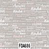 Claire Fontaine Decopatch Paper - LOVE