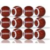 Football Printed Golf Balls 12-Pack