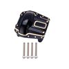 Replacement Brass Diff Cover Front Rear Axle Differential Diff Counterweight Shell for Axial SCX6 1/6 RC Car