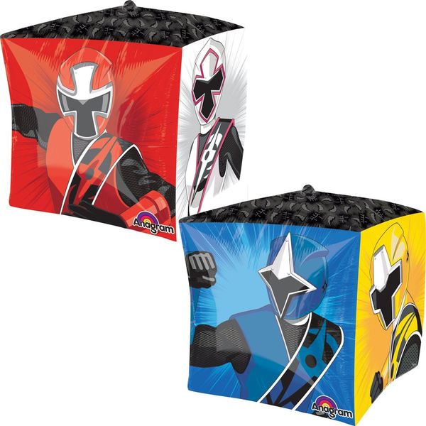 Power Ranger Ninja Steel 15" Cubez Balloon (Each)