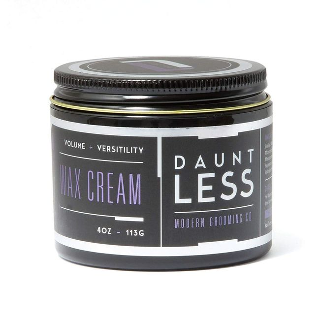 Dauntless Modern Grooming Co. WAX CREAM |  Medium-Firm Hold | Low Shine | 4 oz