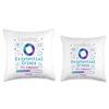 Tech Graphic Mental Health Digital Anxiety Geek Loading Bar Throw Pillow